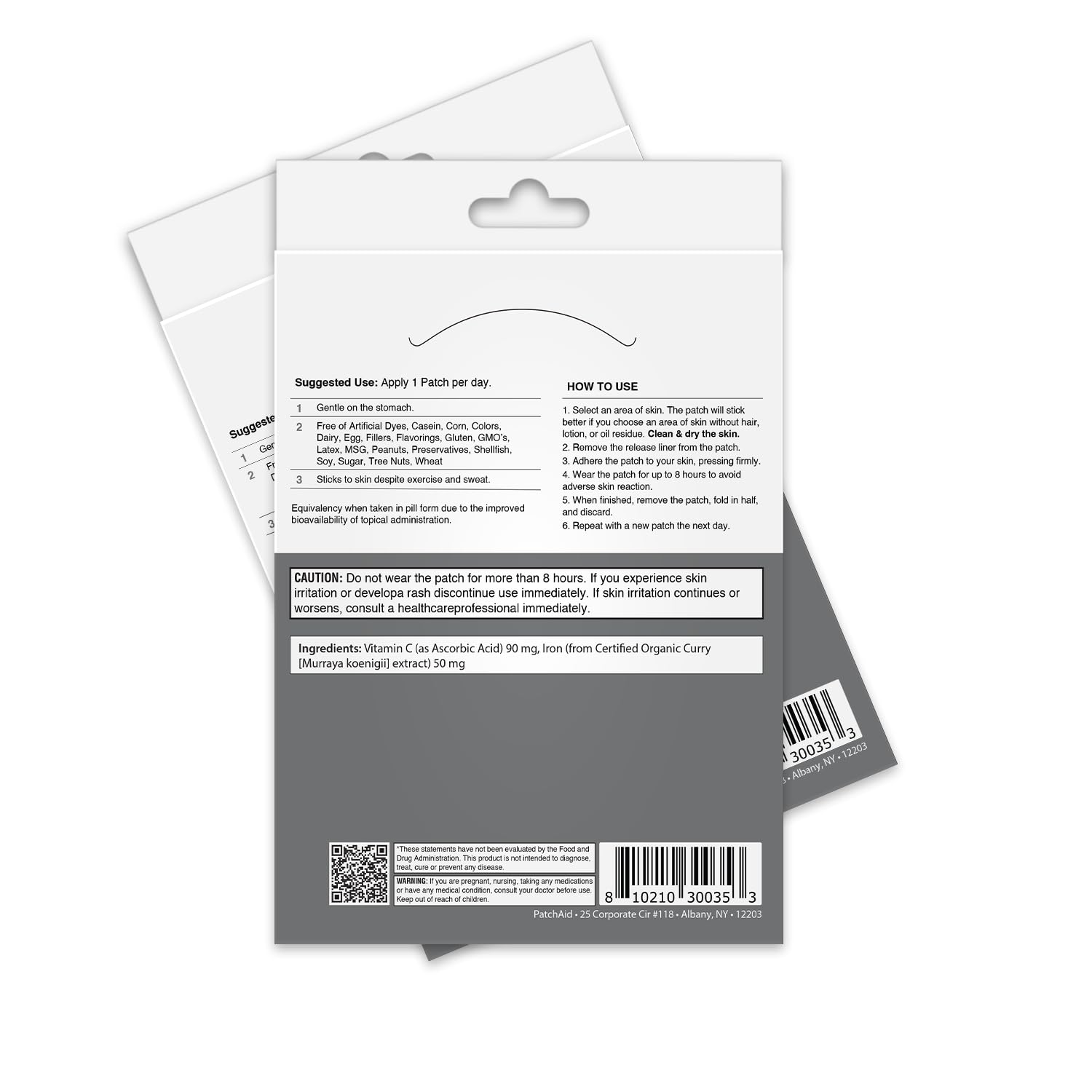 Simply Iron Patch by PatchAid (30-Day Supply) — Amazon image 2