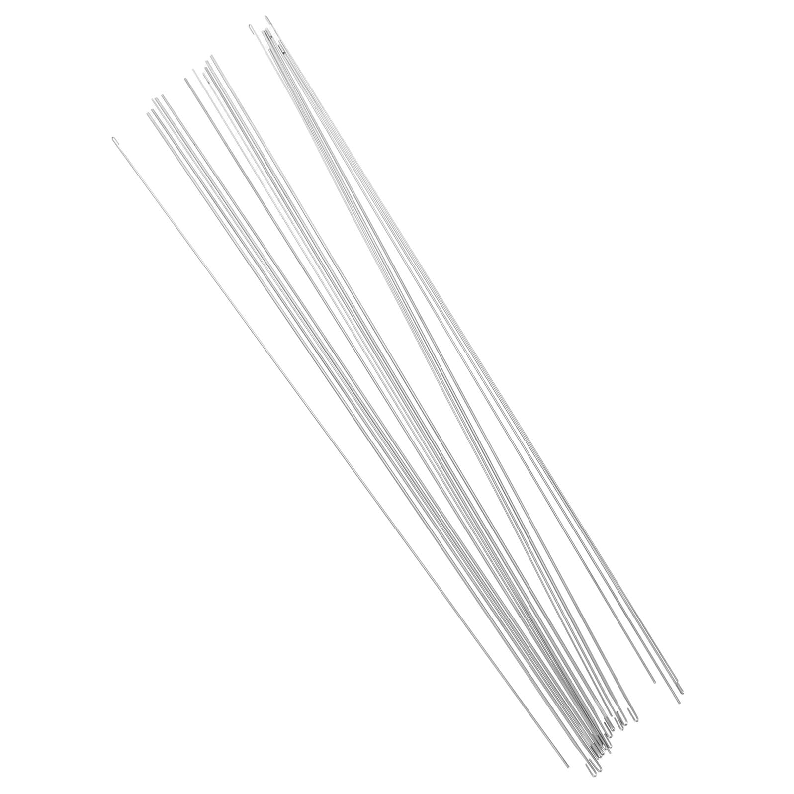 Aiguilles courbées à perler en acier robuste pour la confection de bijoux fins