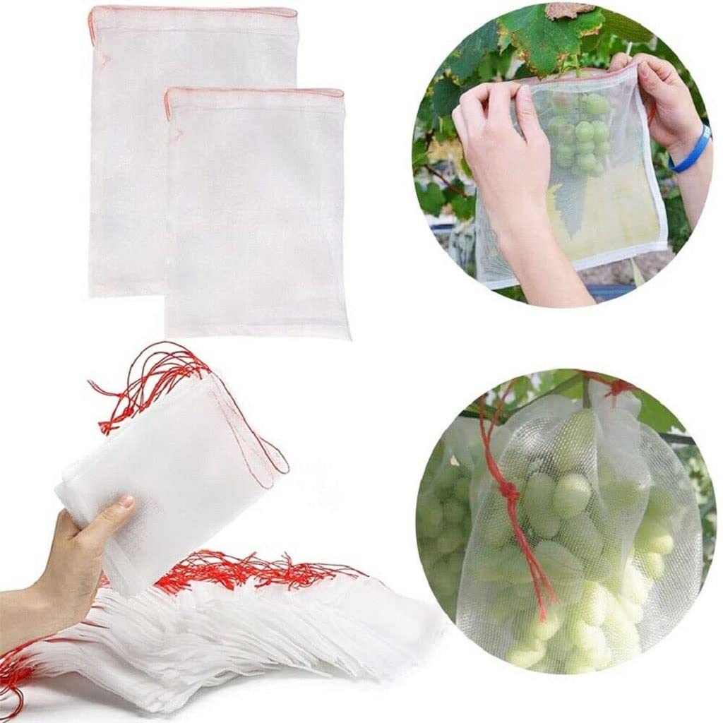 50 Unidades de Red Nailon for Proteger Plantas y Frutas(60x40)