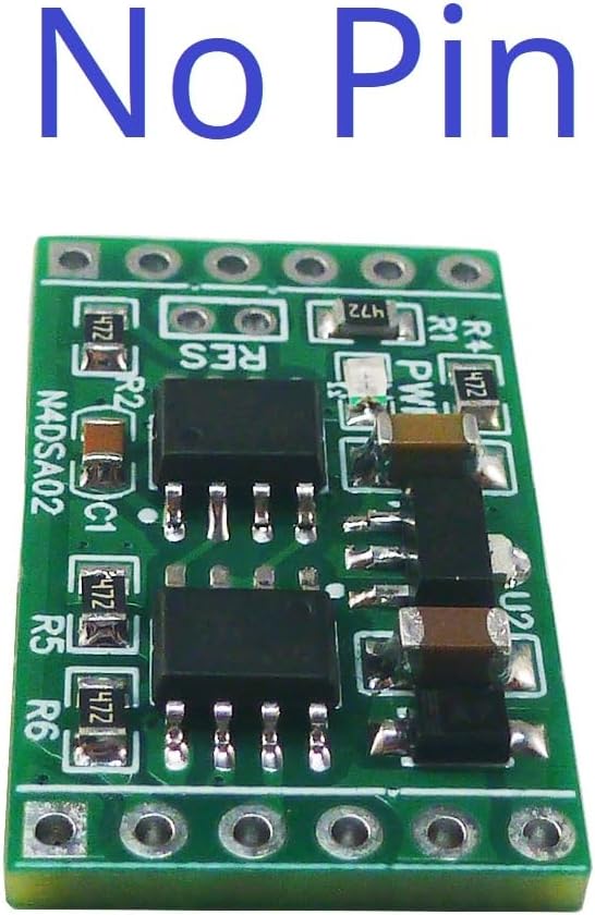2CH -55 to +125C Modbus Temperature Sensor Module DS18B20 RS485 Adapter Board for PLC Paperless Recorder Thermostatic Controls (5 PCS (No Pin))