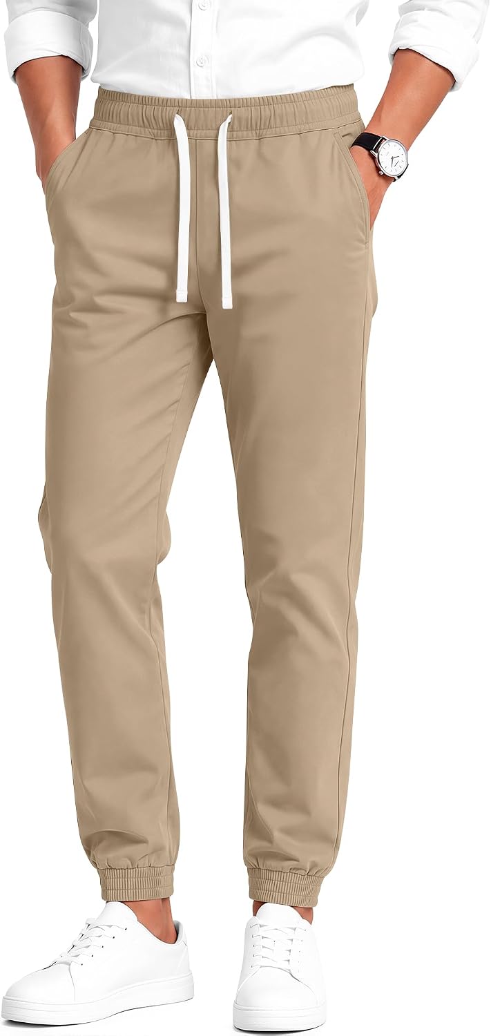 Boy's School Uniform Pull On Jogger Pants