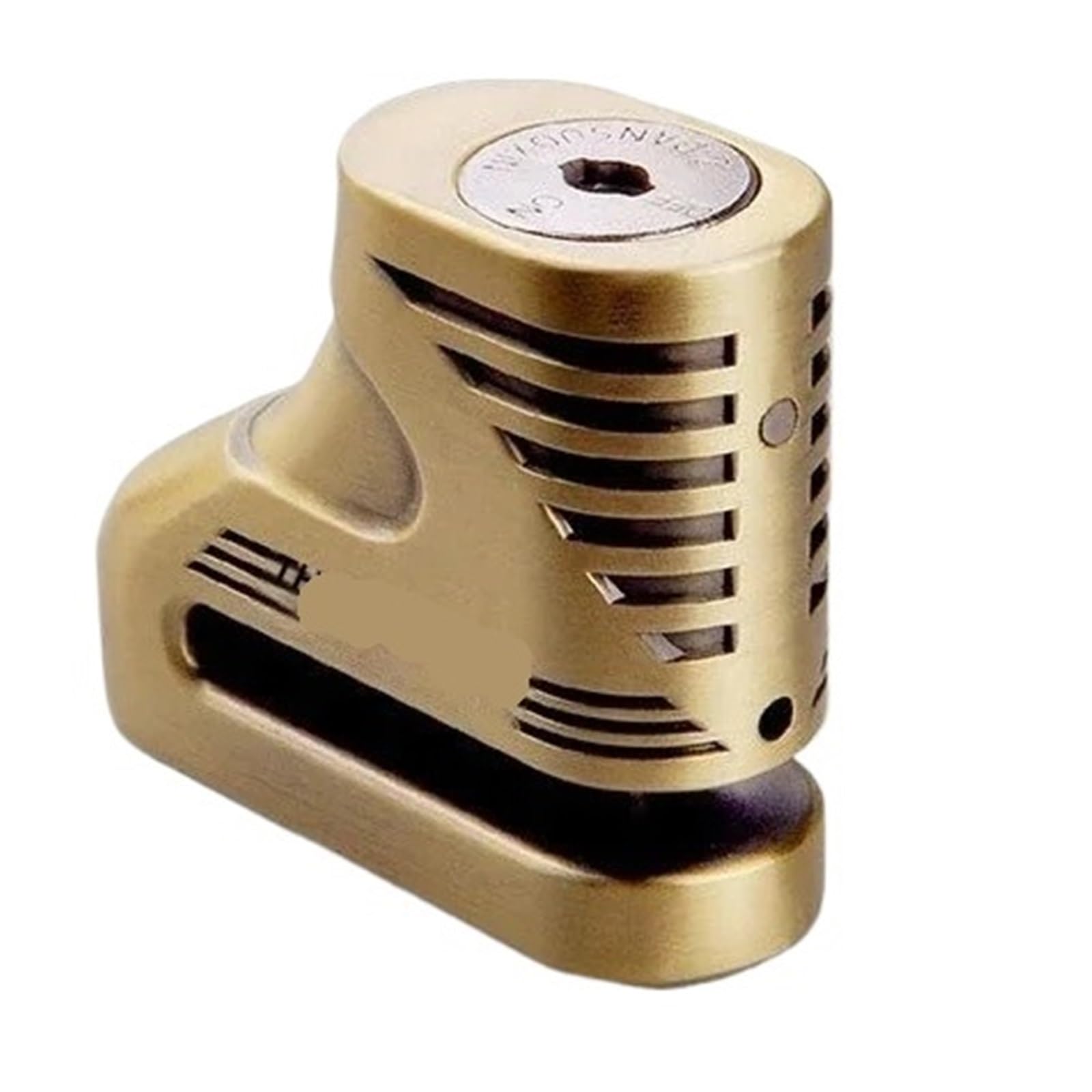 Zabezpieczenia motocyklowe Alarm rowerowy blokada hamulca tarczowego z kluczami Alarm motocyklowy hamulec tarczowy(Metallic)