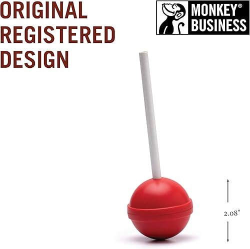 Miniatura 10 de Monkey Business Lollypop - Sacapuntas para niños, divertido sacapuntas manual para lápices de colores, lindo sacapuntas para niñas y niños,