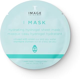 IMAGE Skincare I MASK Hydrating Hydrogel Sheet Mask with Hyaluronic Acid - Instant Refresh for Dry, Dull Skin