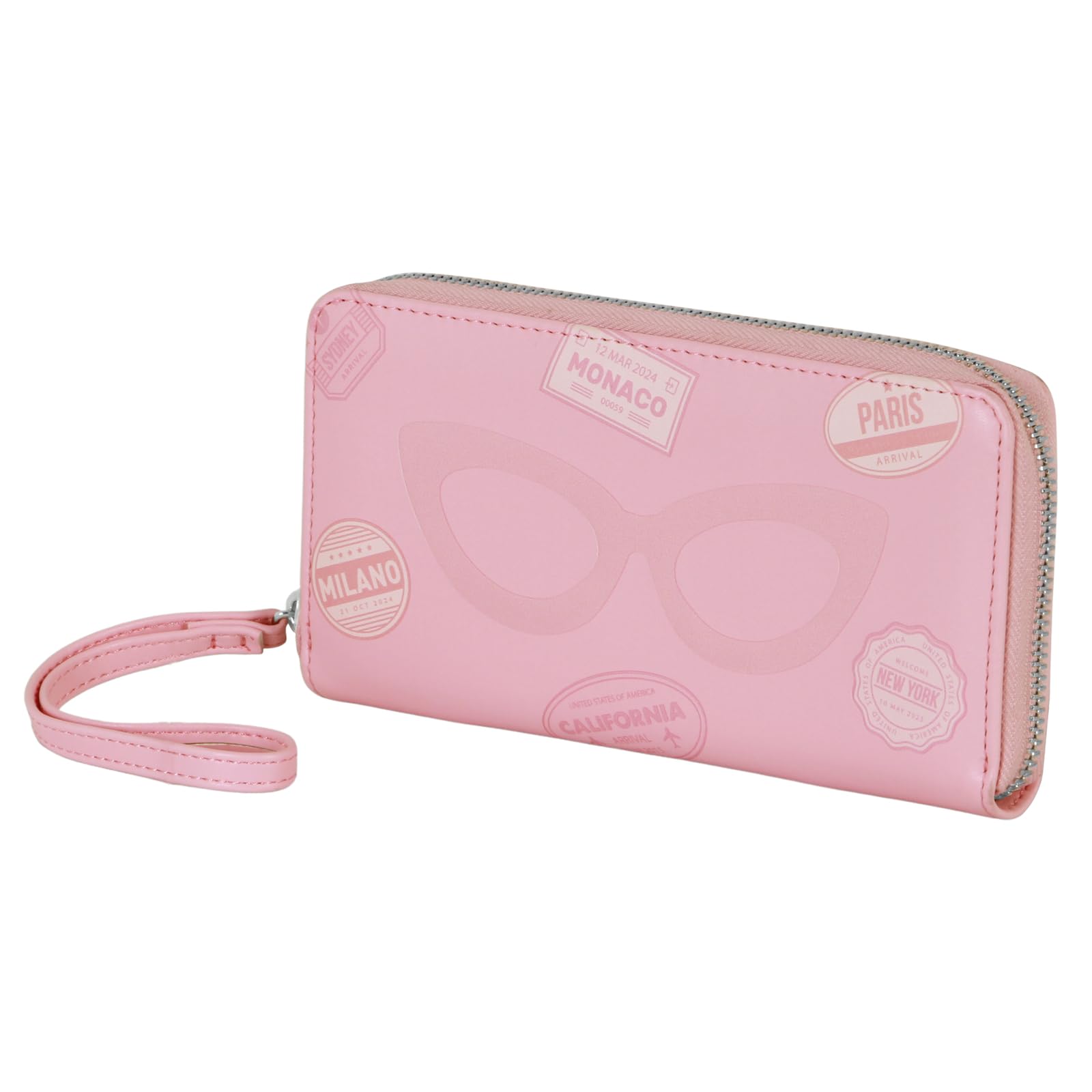 Karactermania Barbie Travel-Essential Wallet, Pink, 19 x 10 cm