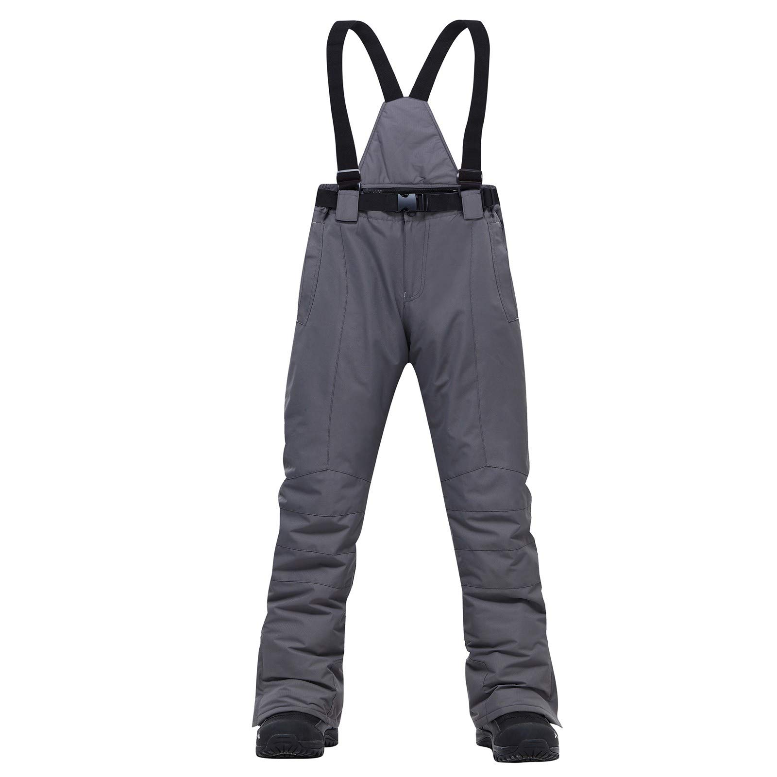 Women Ski Suspenders Pants Men Waterproof Insulated Snowboard