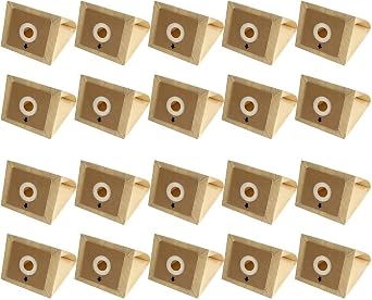 Vacuum Paper Bags for Bush VCB35B15C1J7W-70, for VYTRONIX RBC02 BC-402 BC-501, for Argos VC-401 VC-402 VC-06, for Proaction CJ021 CJ032 CJ051-4 Wet Dry Vacuum Cleaner Collection20 PACK