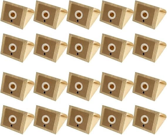 Vacuum Paper Bags for Bush VCB35B15C1J7W-70, for VYTRONIX RBC02 BC-402 BC-501, for Argos VC-401 VC-402 VC-06, for Proaction CJ021 CJ032 CJ051-4 Wet Dry Vacuum Cleaner Collection(20 PACK)