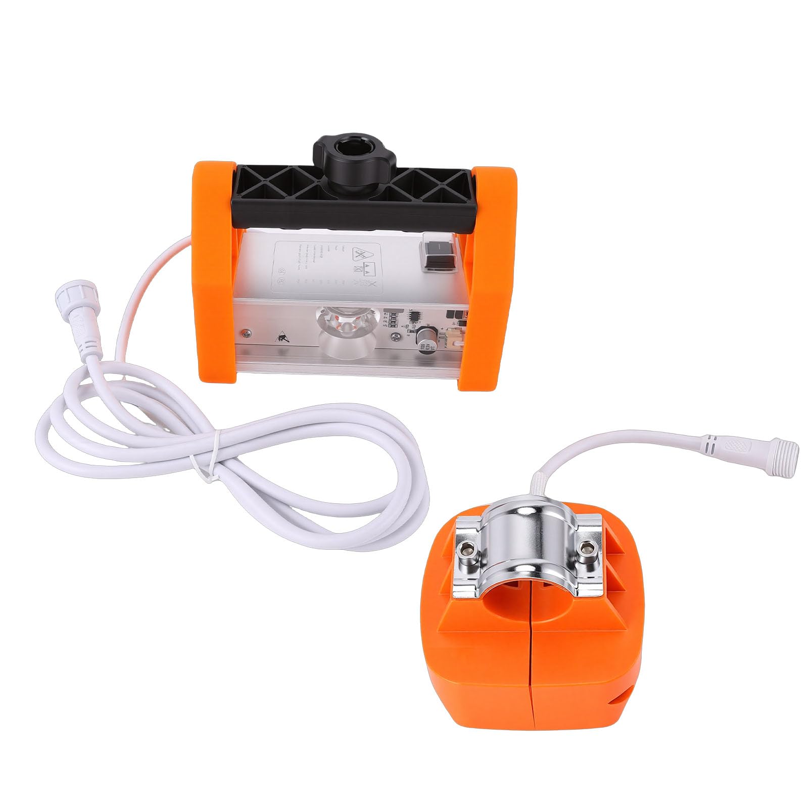 Hyuduo Luz de Inspección de Pared LED Lámpara de Inspección de Pintura de Pared de Silicona ABS 15W 1500LM Brillo Ajustable Haz de 120x5 para Profesionales de Pulido de Pintura de Acabado de Paneles