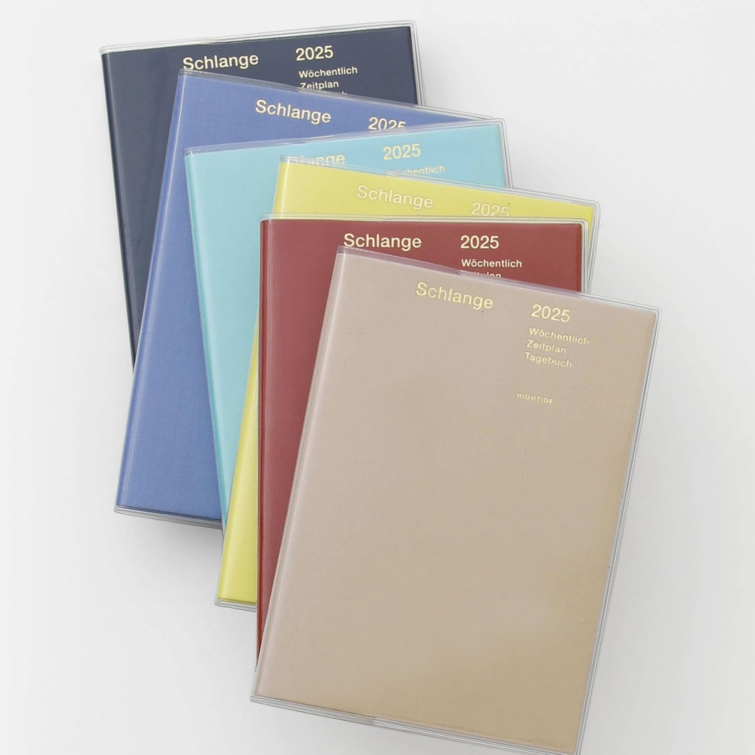 2025 High Tide Notebook, Begins March 2025, Papillon Beige (B6 Block Weekly) Weekly