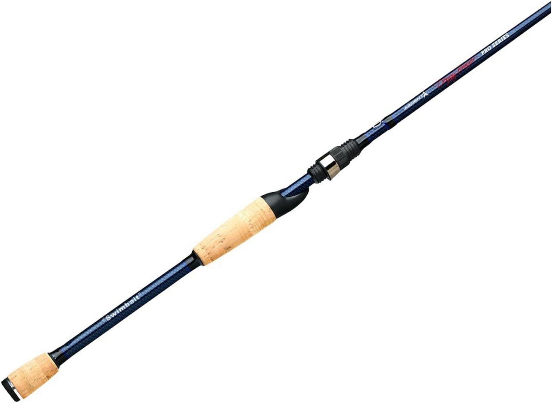 Ardent Denny Brauer Swimbait Fishing Rod, Blue/Black, 7-Feet 6-Inch, Heavy, Fast