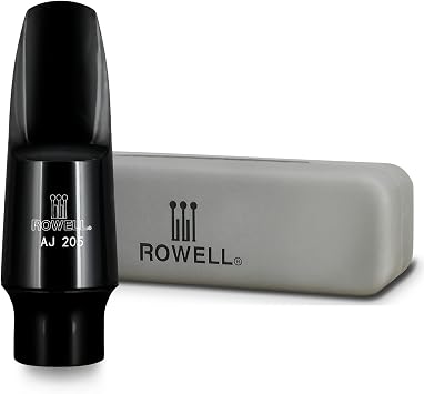 ROWELL Jazz Alto Saxophone Mouthpiece Professional Sax Mouthpiece Warm Bright Tone for Beginners Students & Pros,Ideal for Jazz, Pop Music