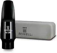 ROWELL Boquilha profissional para saxofone alto jazz, tom brilhante quente para iniciantes estudantes e profissionais, ideal para jazz, música pop