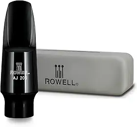 ROWELL Boquilha profissional para saxofone alto jazz, tom brilhante quente para iniciantes estudantes e profissionais, ideal para jazz, música pop