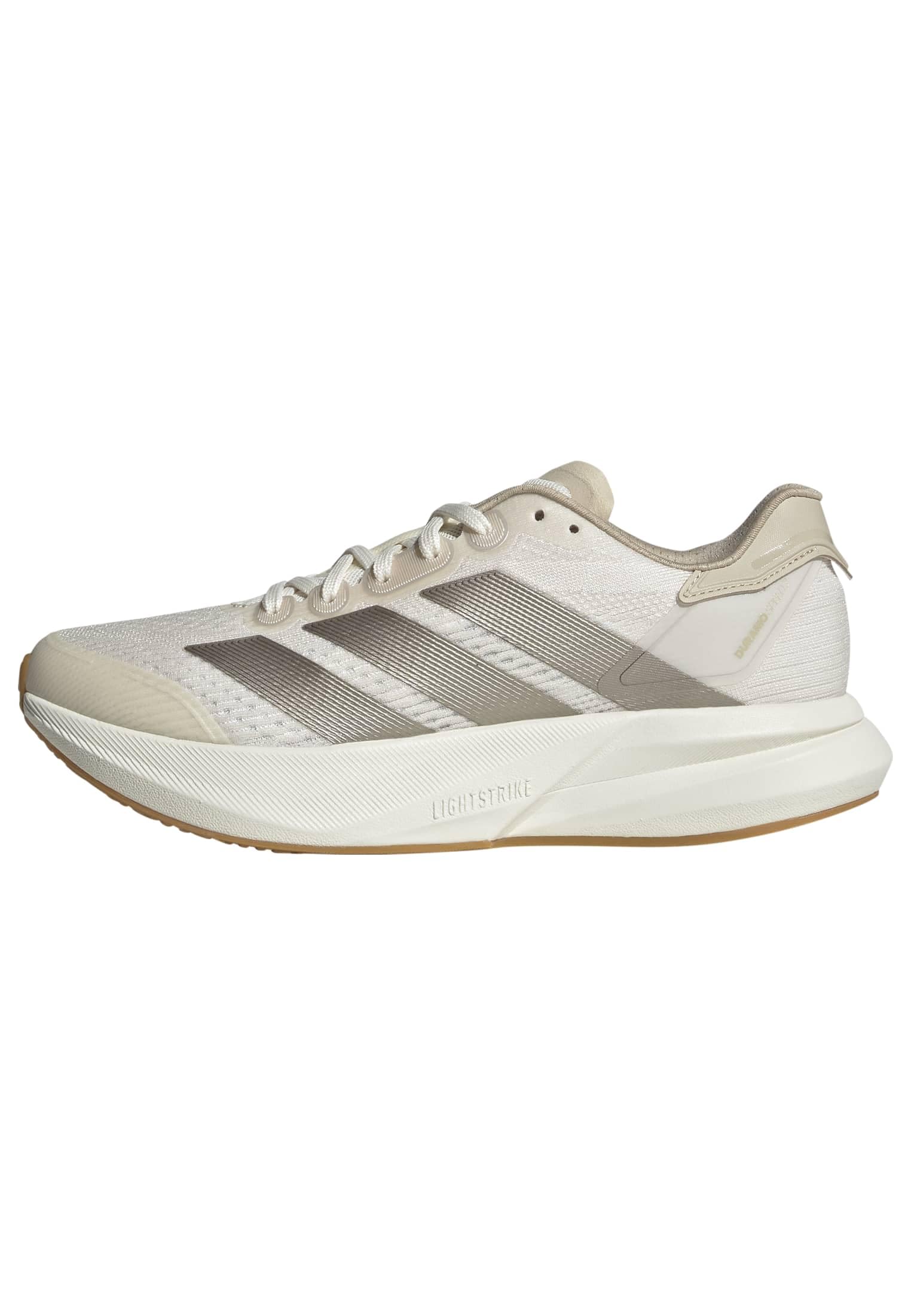 adidas Women's Duramo Speed 2 Running Shoes, Chalk White/Cyber met./Crystal Linen, 4.5 UK