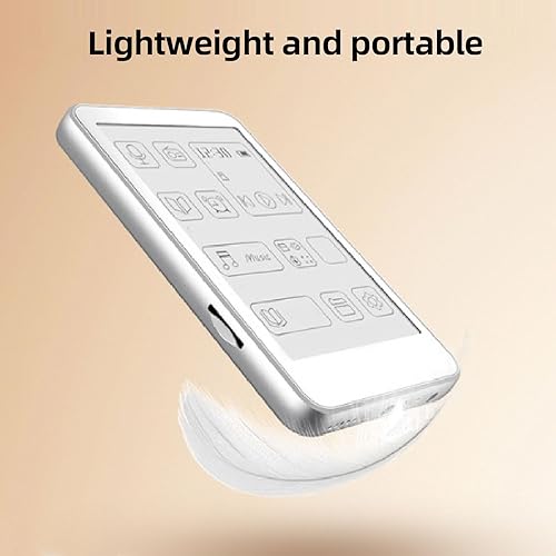 Miniatura 8 de Reproductor de MP3, reproductor de música con sonido de alta fidelidad, libro electrónico, pantalla de tinta HD de 2.7 pulgadas, 5.0 con control
