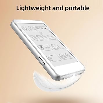 2.7in Ink Screen eBook Reader, 2 in 1 E Book Reader MP3 Player, HiFi Sound Bluetooth 5.0 Music Player, Type C Charging