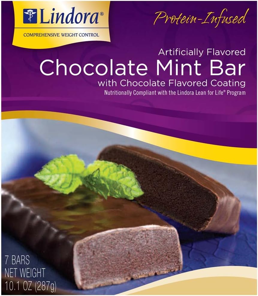 Chocolate Mint Bar with Chocolate Flavored Coating 7 bars