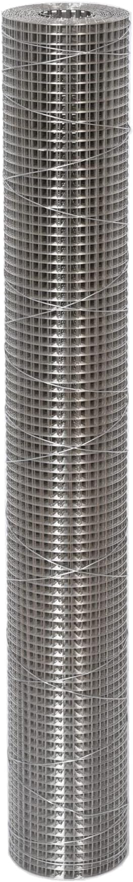Stainless Steel 304 Welded Wire Mesh-23 inches x 10 feet 1/4 inch Hardware Cloth