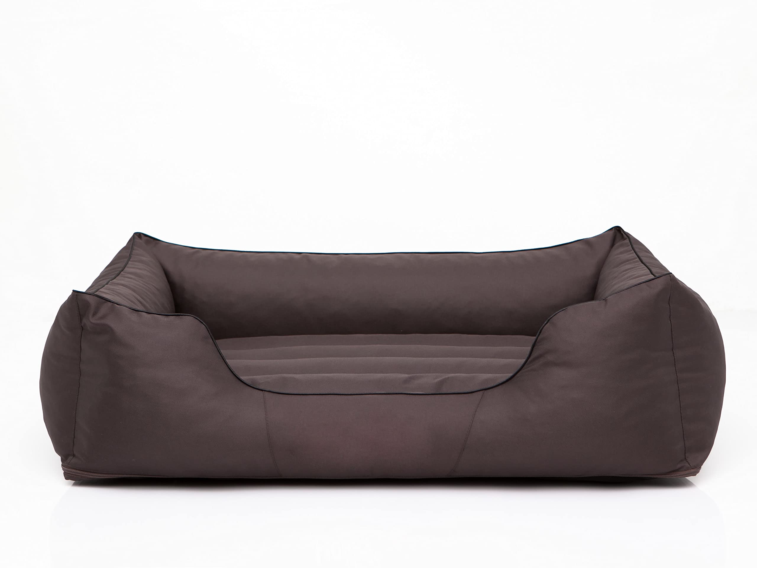 Cuccia per cani e animali domestici, cuscino per cani, letto per cani, letto per cani, letto per animali domestici, materasso marrone scuro, L – 65 x 50 cm