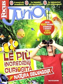 Paperback Focus Junior. Le più incredibili curiosità sulla natura selvaggia [Italian] Book