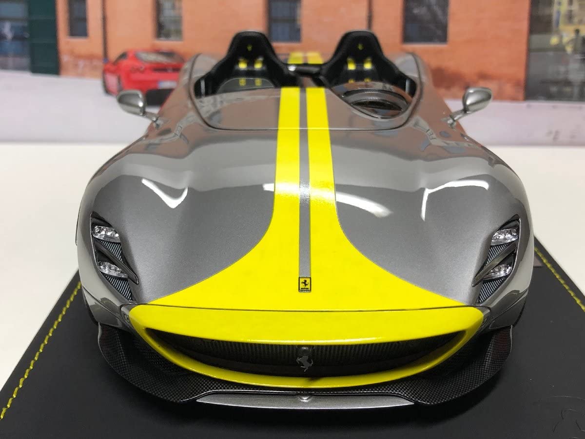 Amazon | BBR 1/18 Ferrari MONZA SP2 Grigio Ferro フェラーリ