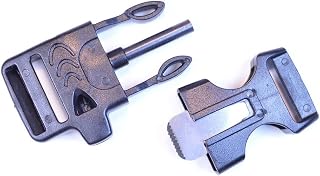 Flint Fire Starter Buckle - 5 Pack