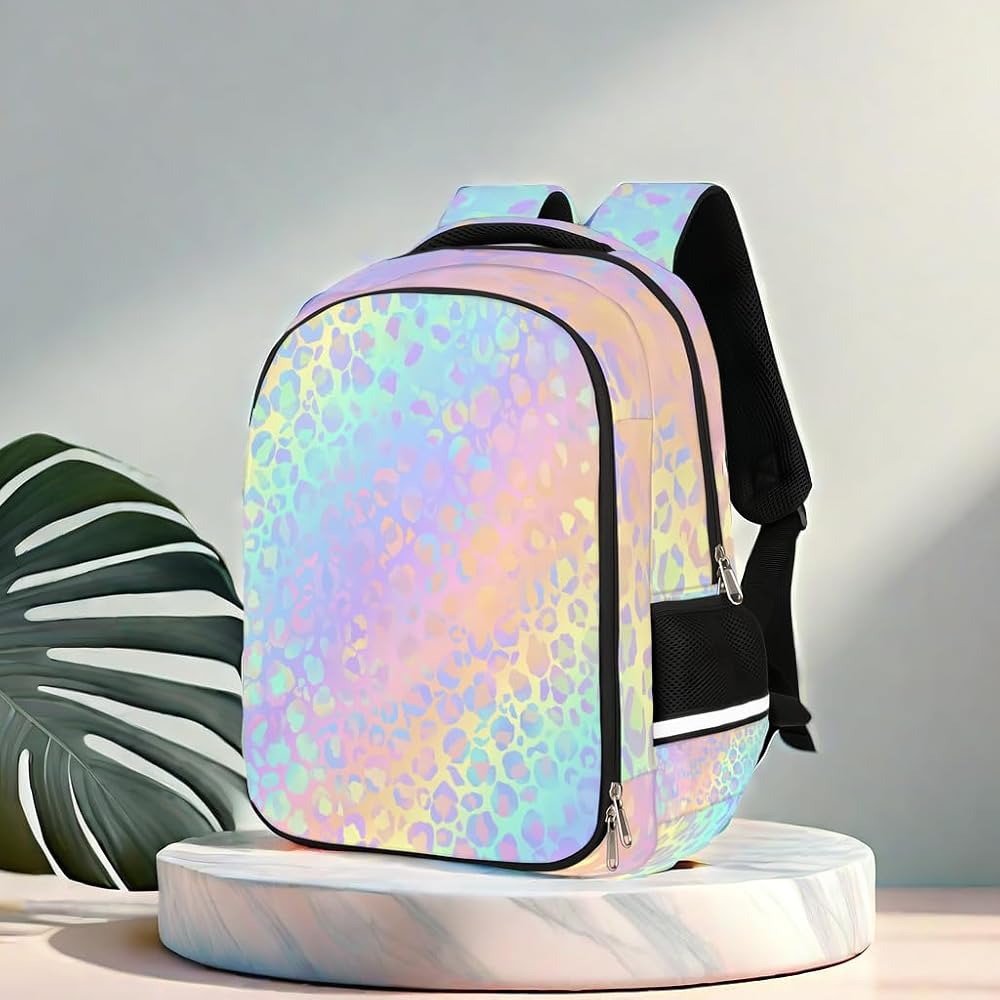 CFERSAN Mermaid Ocean Print Kids Backpack - Water Resistant School Bag For Boys & Girls - View #4