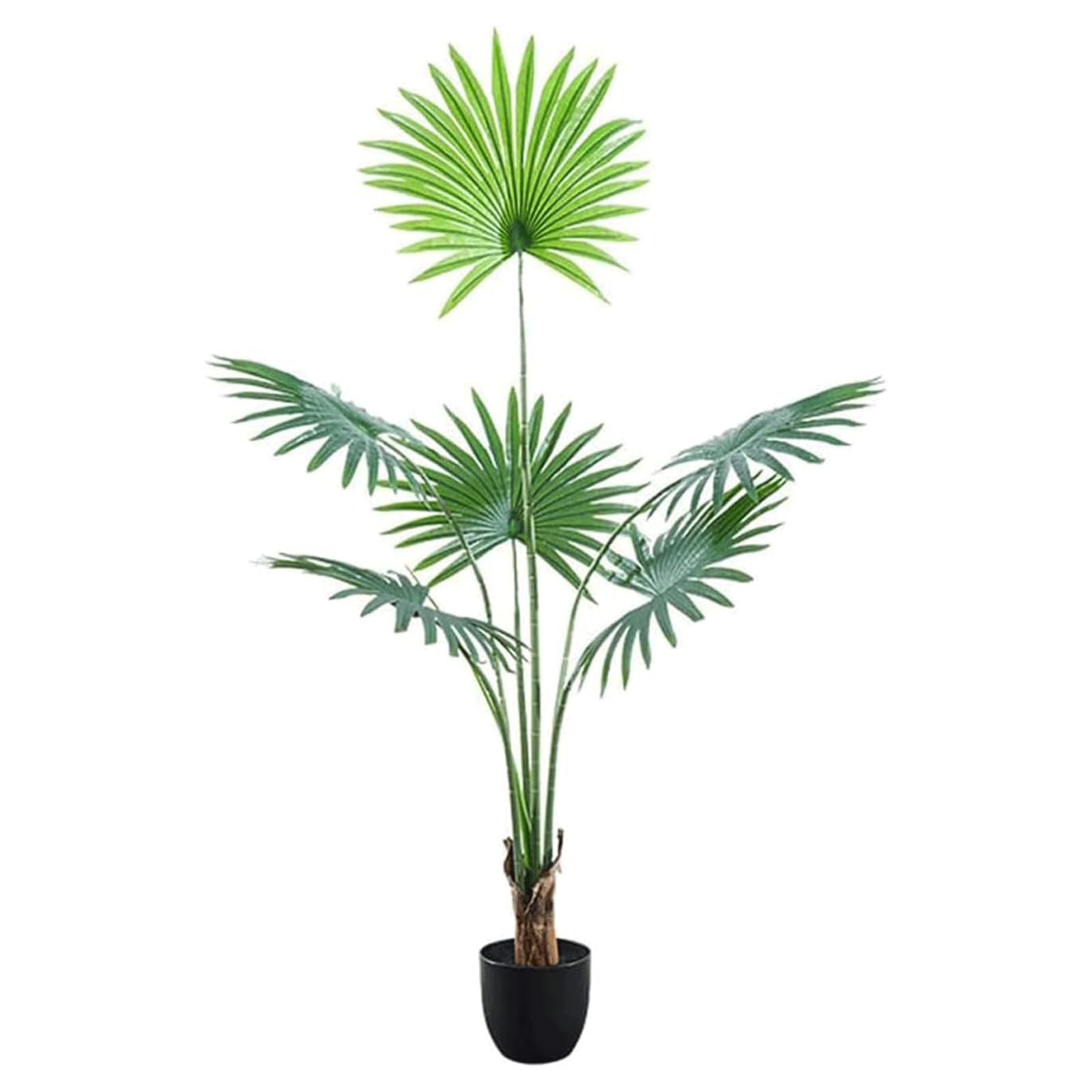 HCZKIUJY Artificial Trees Faux Plant Palm Tree Fake Tree 3.9 Ft Fake Plants Floor Decoration Simulation Tree Artificial Green Plant