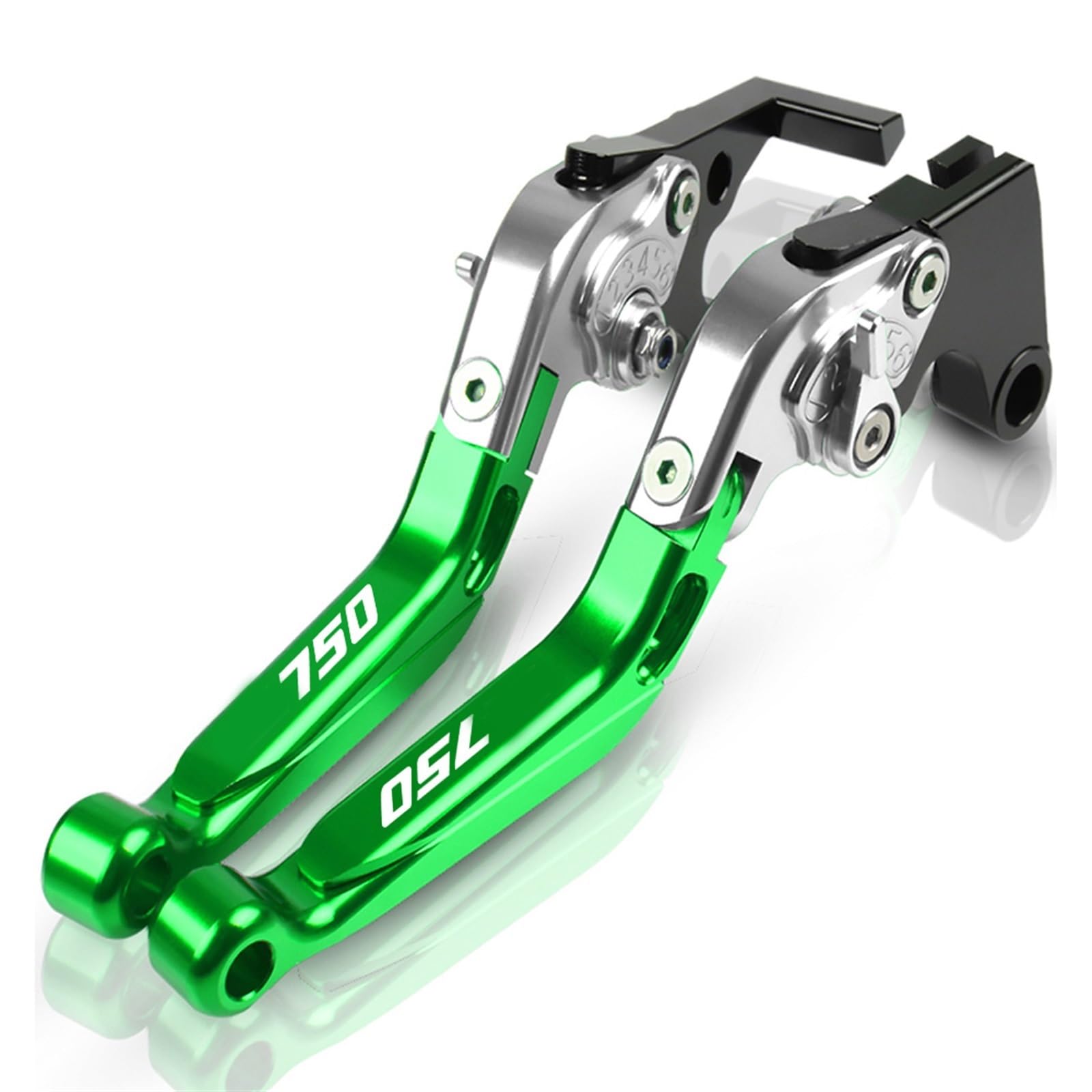 Leviers de poignée pliables CNC en aluminium haut de gamme pour Kawasaki Z750