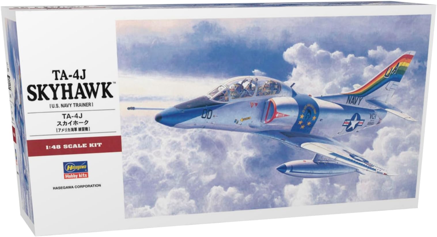 HAS07243 1:48 Hasegawa TA-4J Skyhawk, US Navy [MODEL BUILDING KIT]