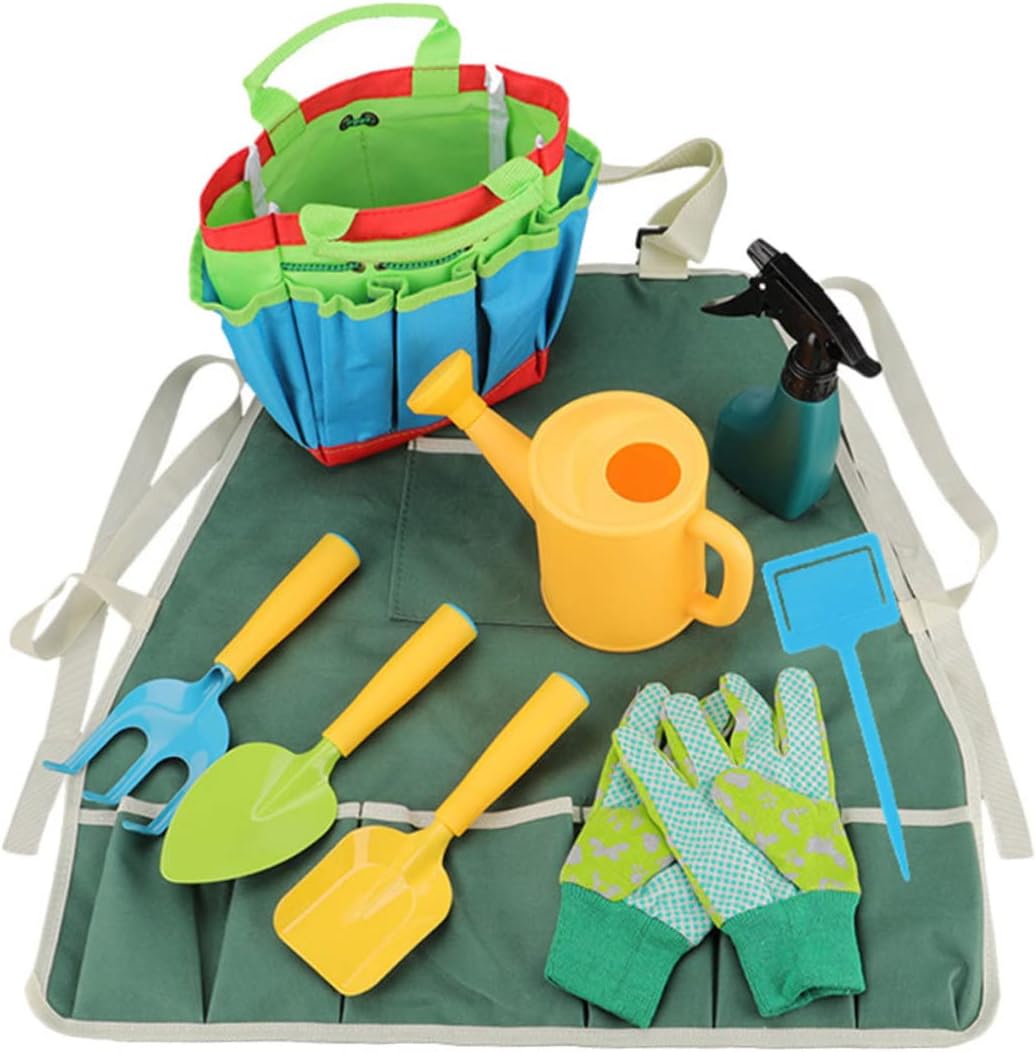 BESPORTBLE 1set Boys and Girls Garden Tools Gardening Kit Rake and Shovel for Flower Planting Outdoor Fun for Boys and Girls Lightweight and Easy to Use
