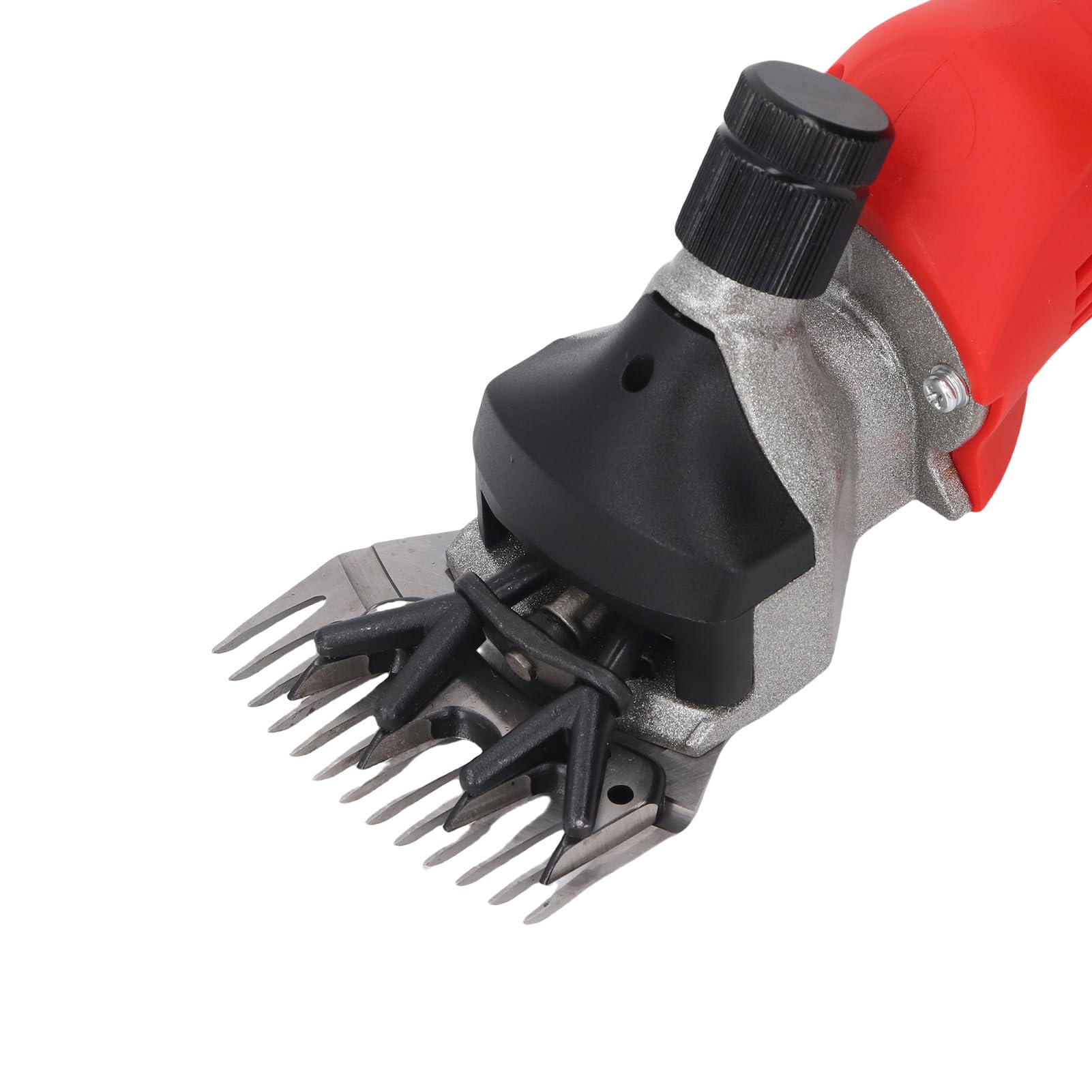 Jiawu Forbici per Pecore, Cordless 2800 Giri/min 6 velocità Motore Senza Spazzole Tosatrici per Animali, Kit per Toelettatura del Bestiame con Ad Alette Regolabili Scatola di Immagazzinaggio per