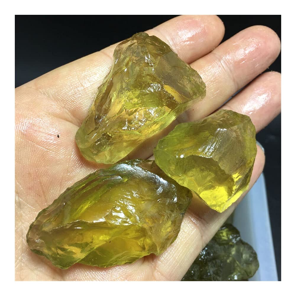 美し過ぎるピーチカラートパーズ原石175ct/非加熱/鉱物標本 美し