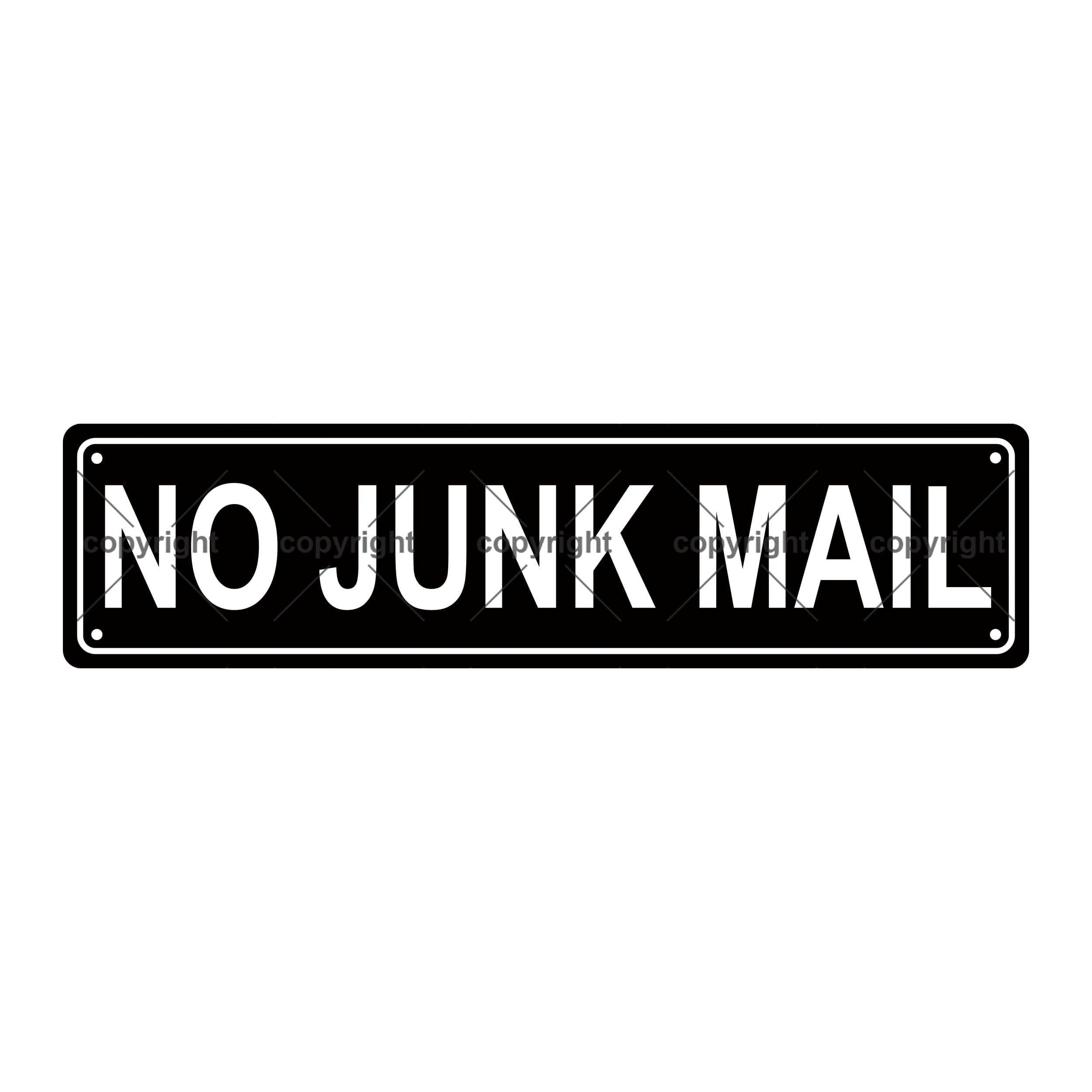 No Junk Mail Warning Metal Tin Street Sign Bar Cafe Garage Cave Home Room Wall Bathroom Farmhouse Garden Porch Patio Decor,4x16 Inch