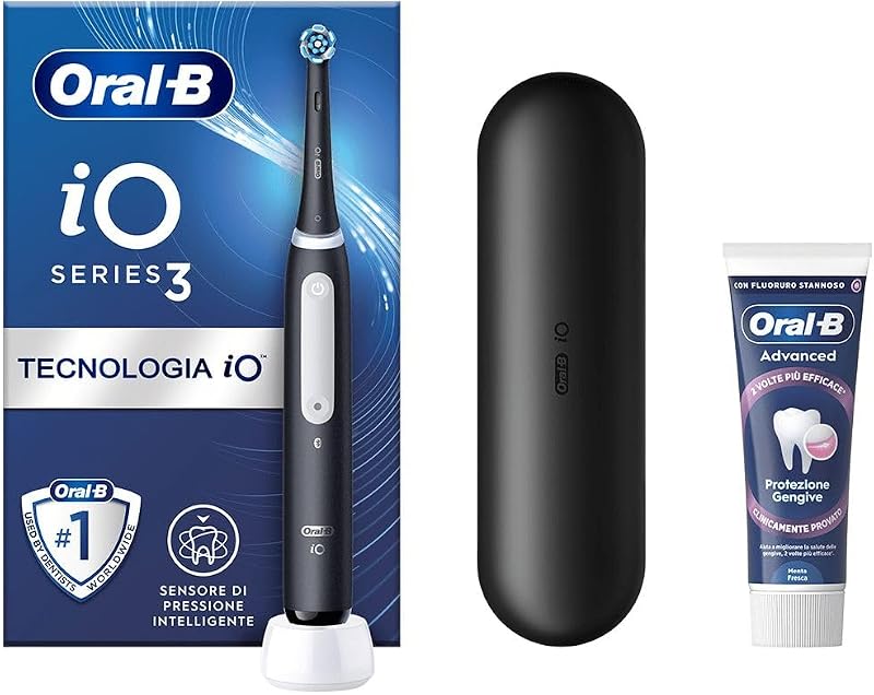 Oral-B iO 3 Spazzolino Elettrico Ricaricabile Nero — Sconto del 57% Oggi