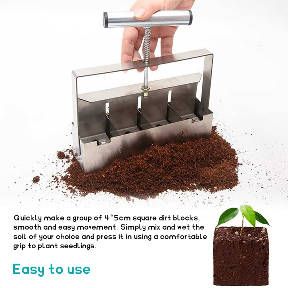 Outils de Jardinage manuels pour semis, bloqueurs de Terre, Outils de Jardinage, bloqueurs de Terre manuels