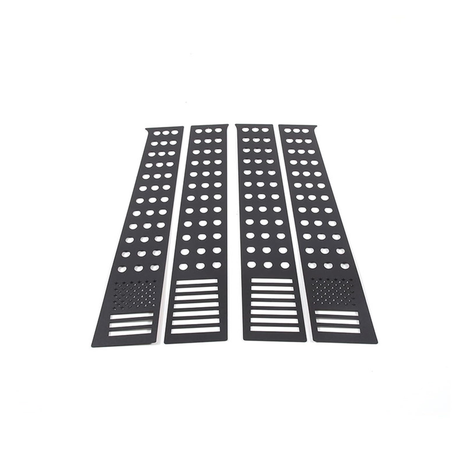 for Ranger for Wildtrak 2015-2021 Window B-Pillar Center Pillar Trim Sticker Accessories Car Interior Mouldings(Style A)