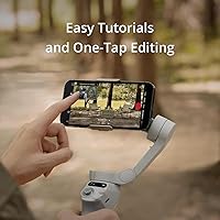 Vista 5 de DJI Osmo Mobile SE, 3-Axis Phone Gimbal for iPhone, Android, Built-in Tripod, Selfie Stick, Gimbal Stabilizer for iphone, Andriod, ActiveTrack 6.0