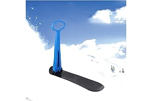 Skisea Ski Sled | Kick Scooter Snow Sleigh