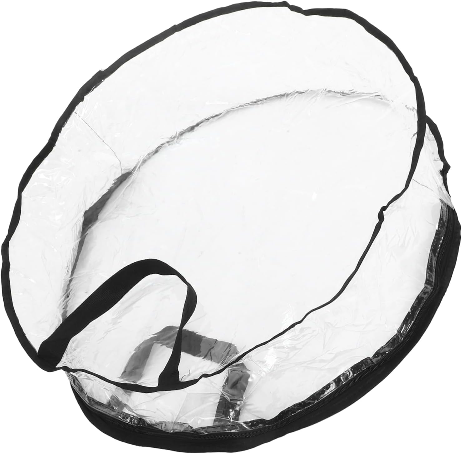 Vaguelly Transparent Wreath Storage Bag Large Holder for Christmas Decor Water-Resistant Space-Saving Design Easy Identification for Wreath Organization