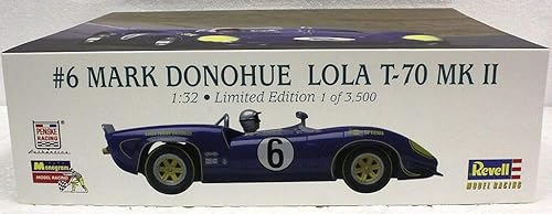Miniatura 4 de Monogram 132 Lola T-70 Driver #6 Mark Donohue Slot Car
