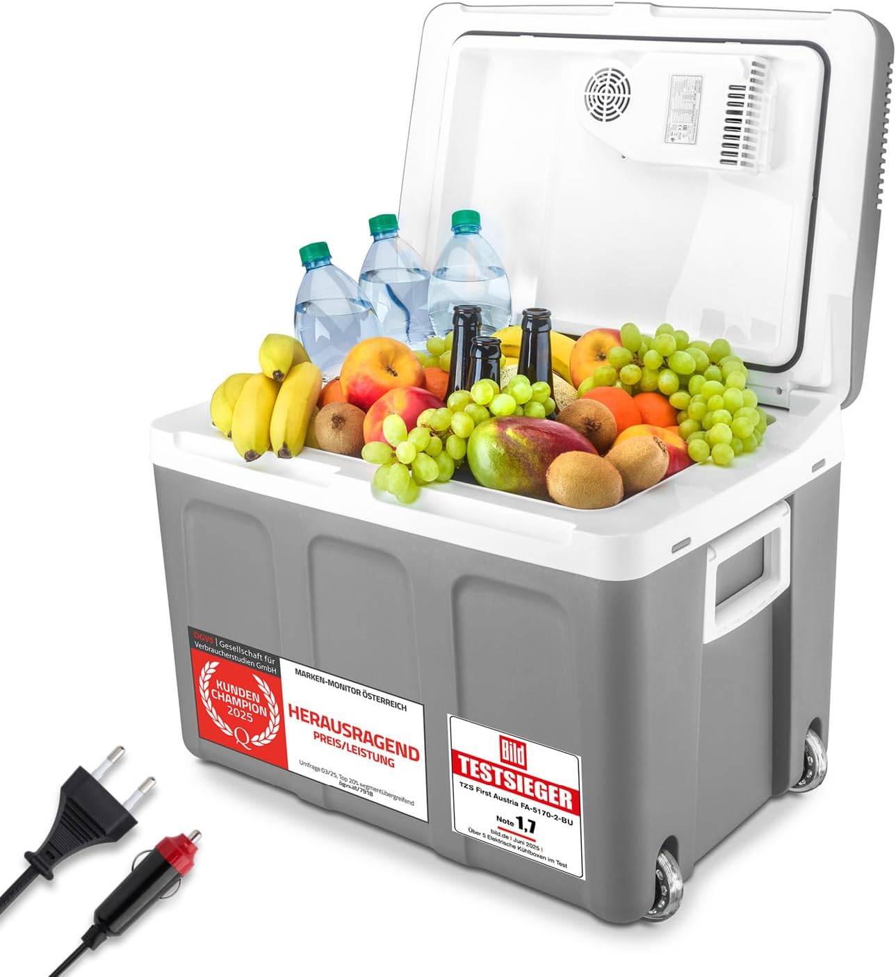 TZS First Austria 45L Electric Cool Box User Manual
