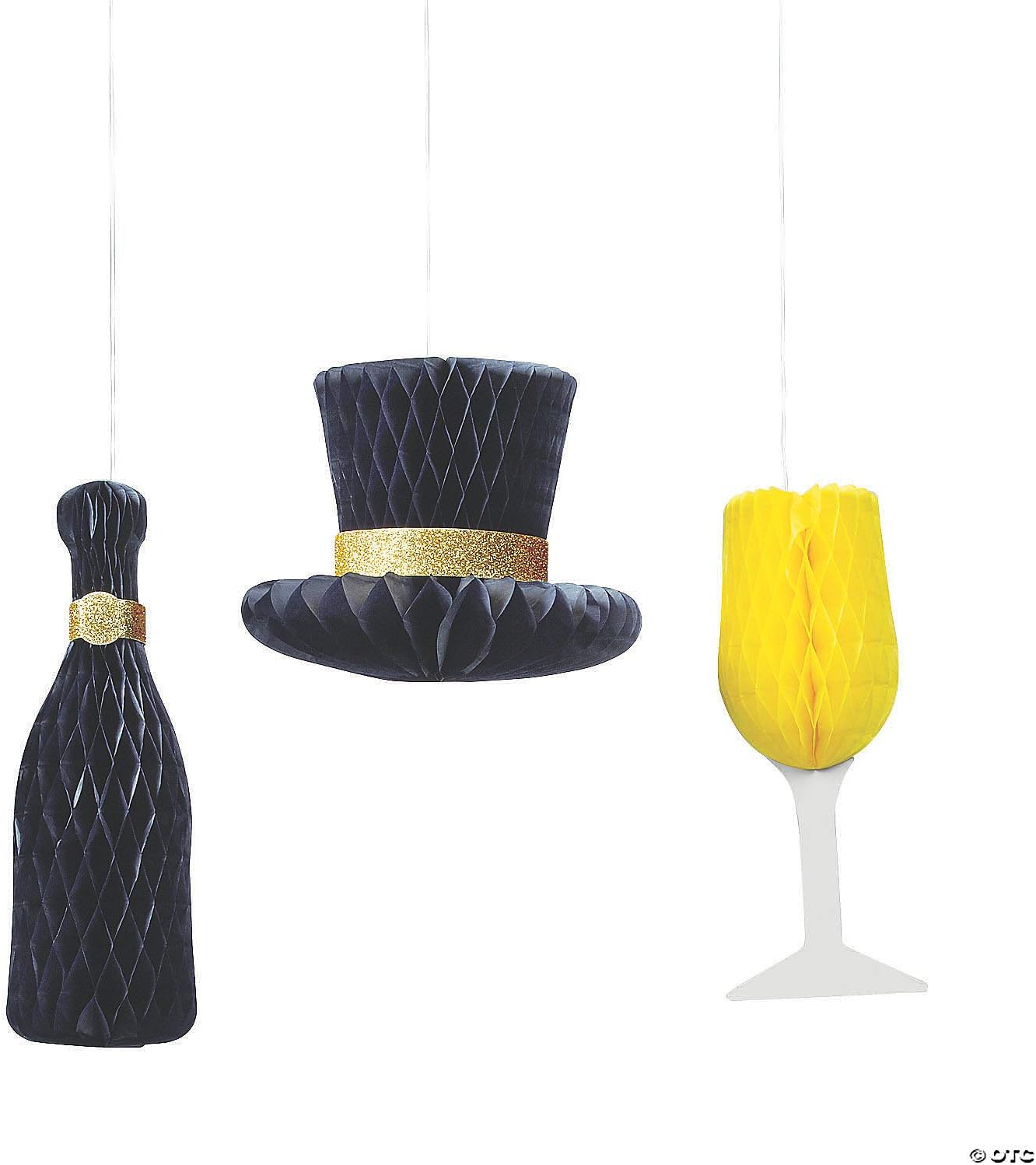 6 Piece(s) New Year’s Eve Hanging Decorations