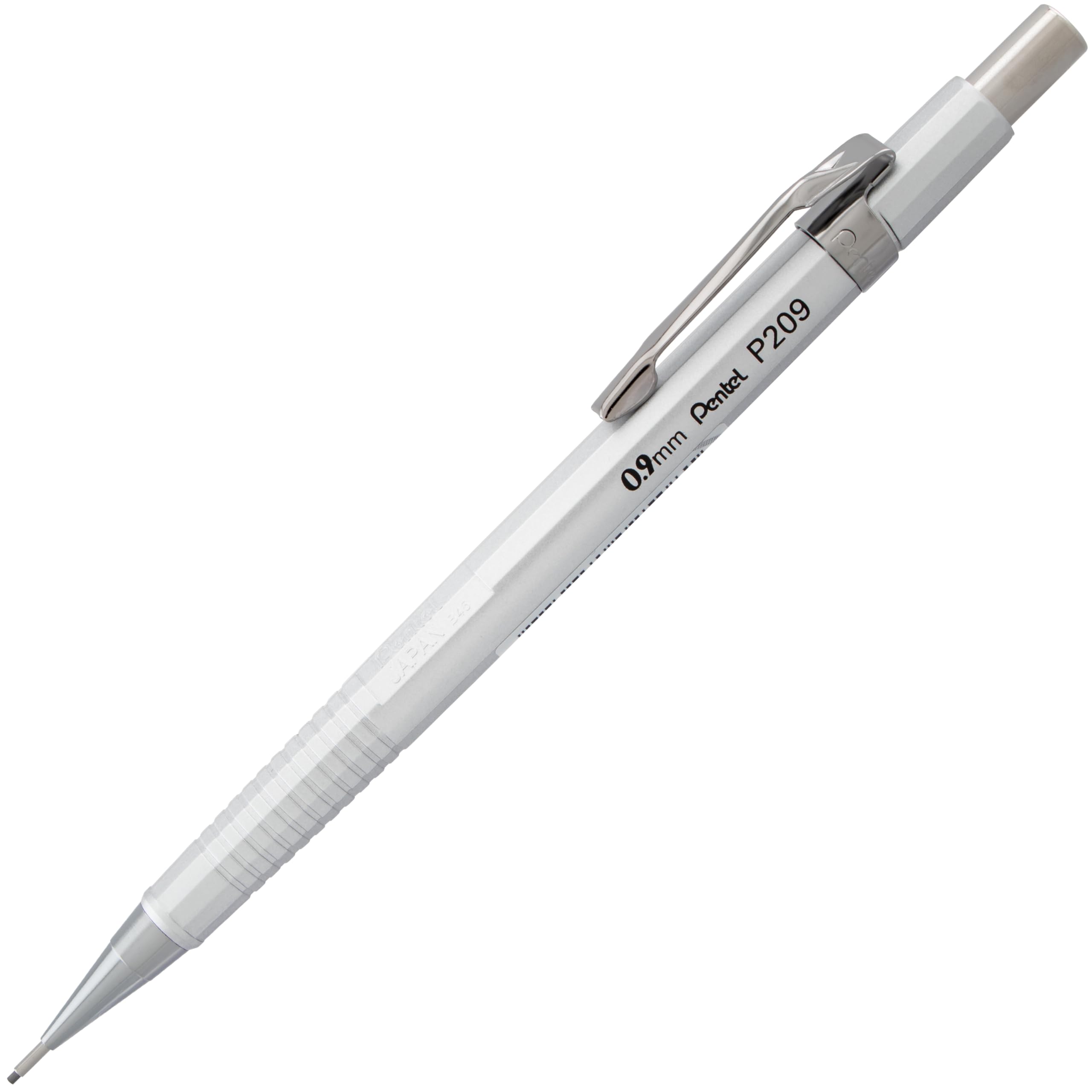 Amazon.com : Pentel Sharp Mechanical Pencil, (0.9mm), Metallic