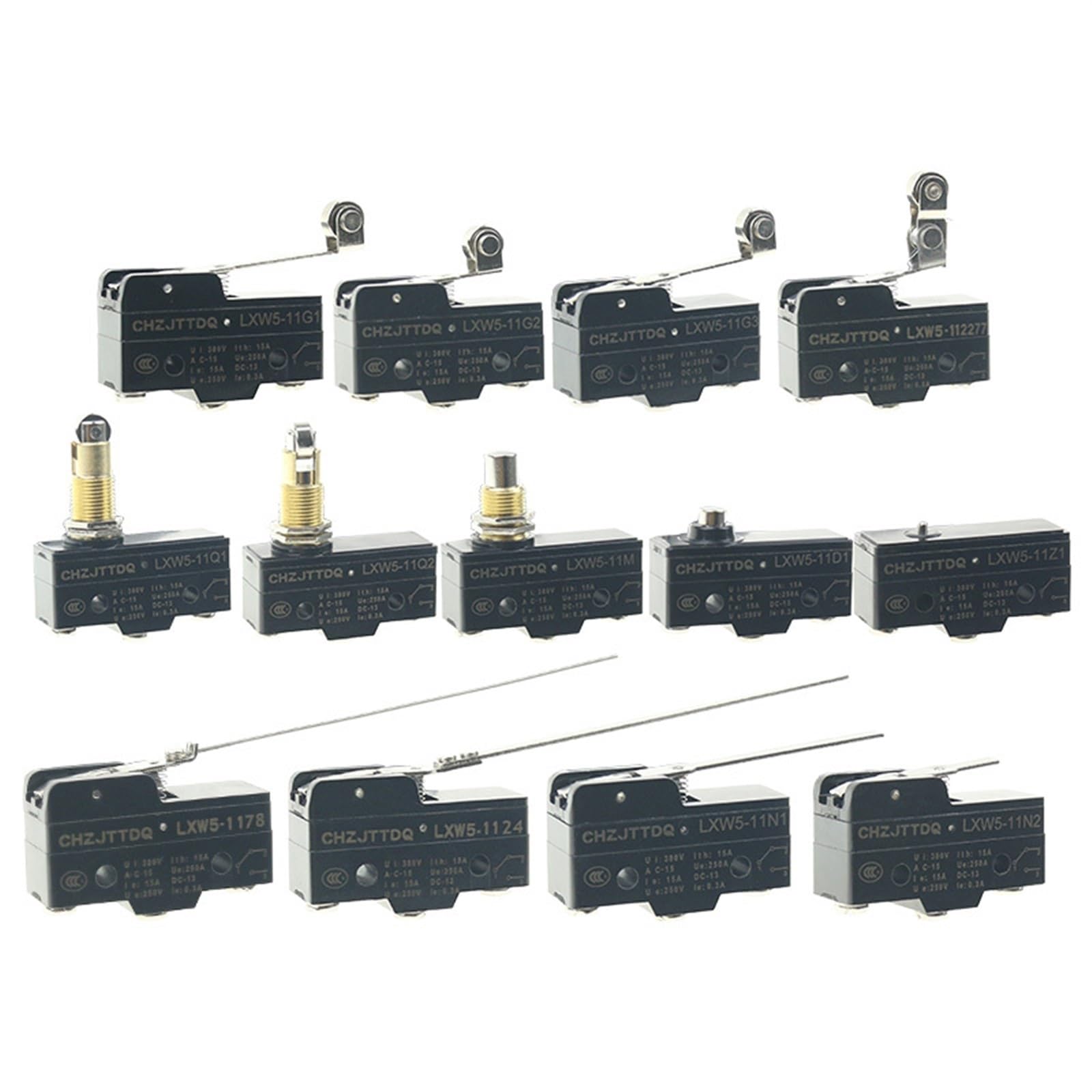 Micro-interrupteur de fin de course LXW5-11G3 avec contact en cuivre durable