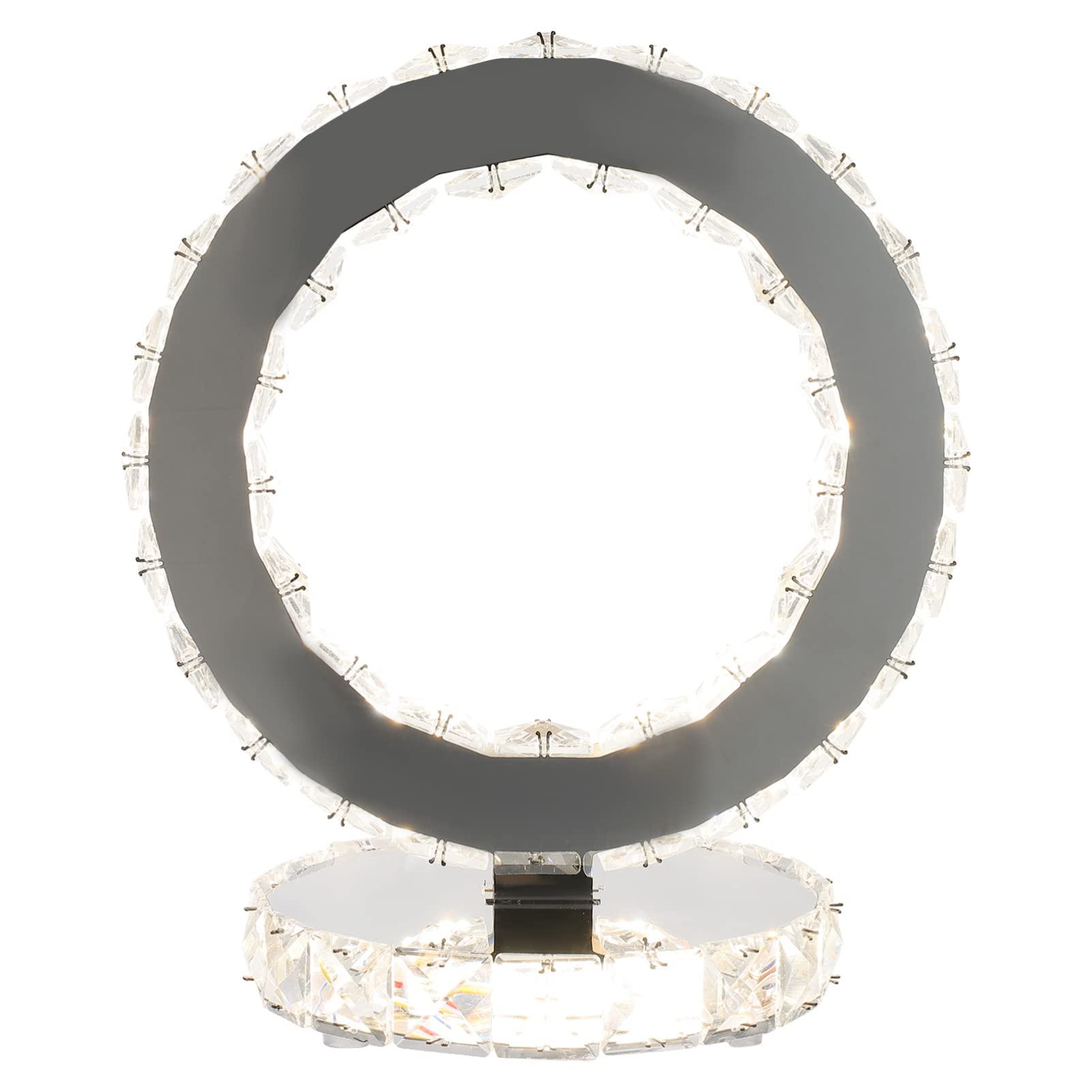 Lampe de table en cristal pour résoudre le manque de luminosité avec style chic