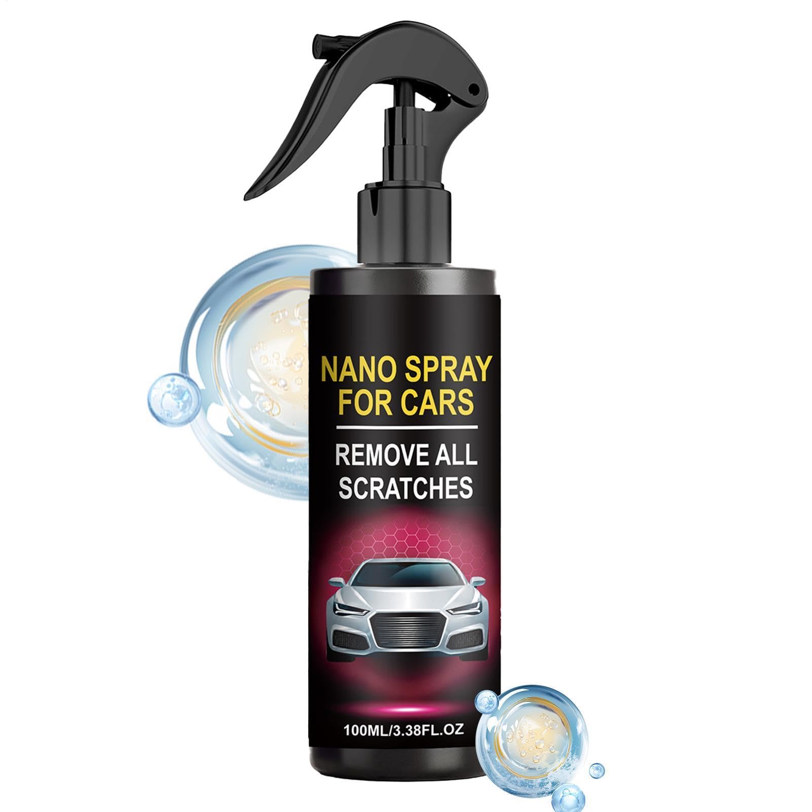 Eliminador de arañazos nano con reparación rápida para restaurar el brillo del automóvil 8