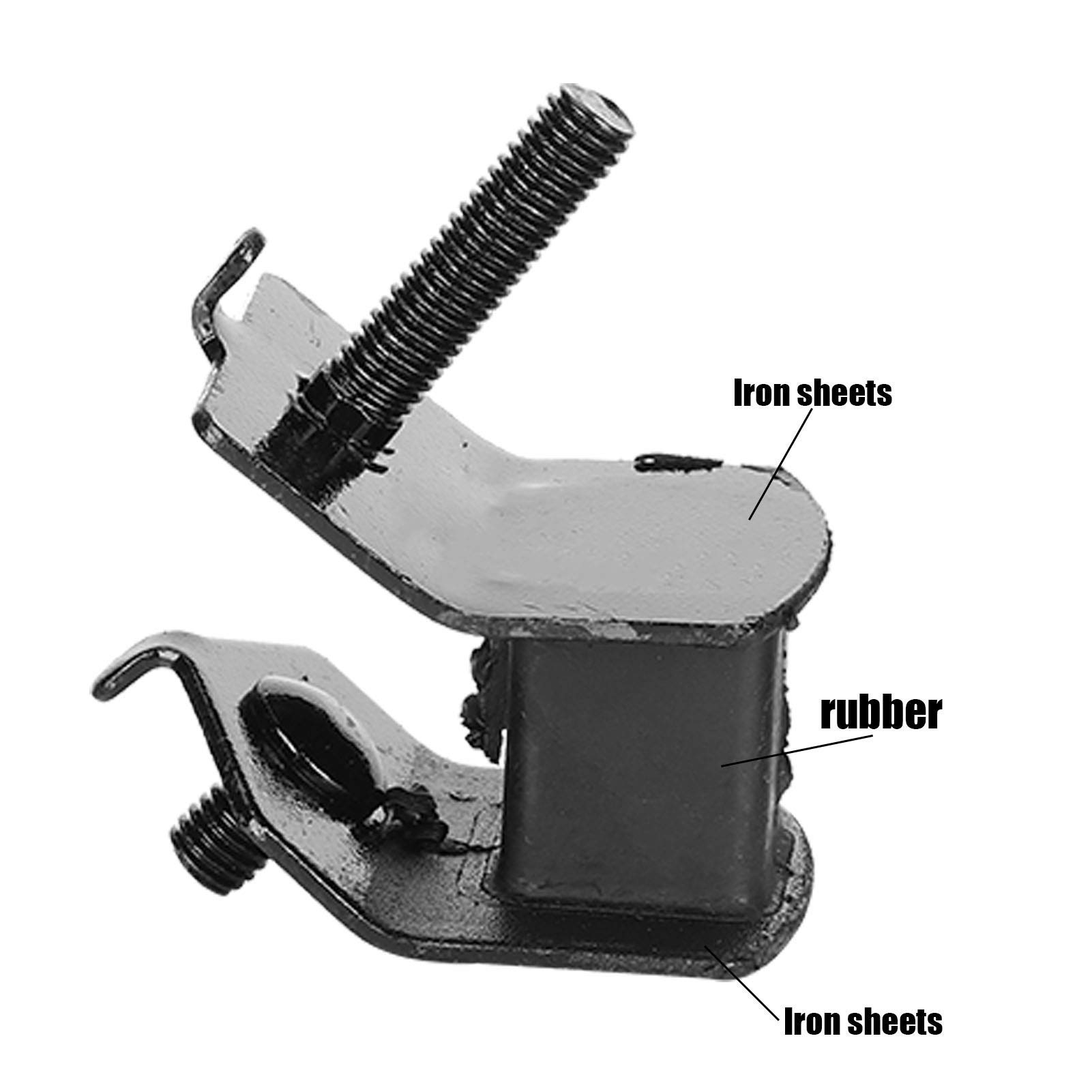 Alvinlite Générateurs à Essence Pieds d'amortissement Coussinets Support de Pied sans Vibration pour générateur de Moteur à Essence