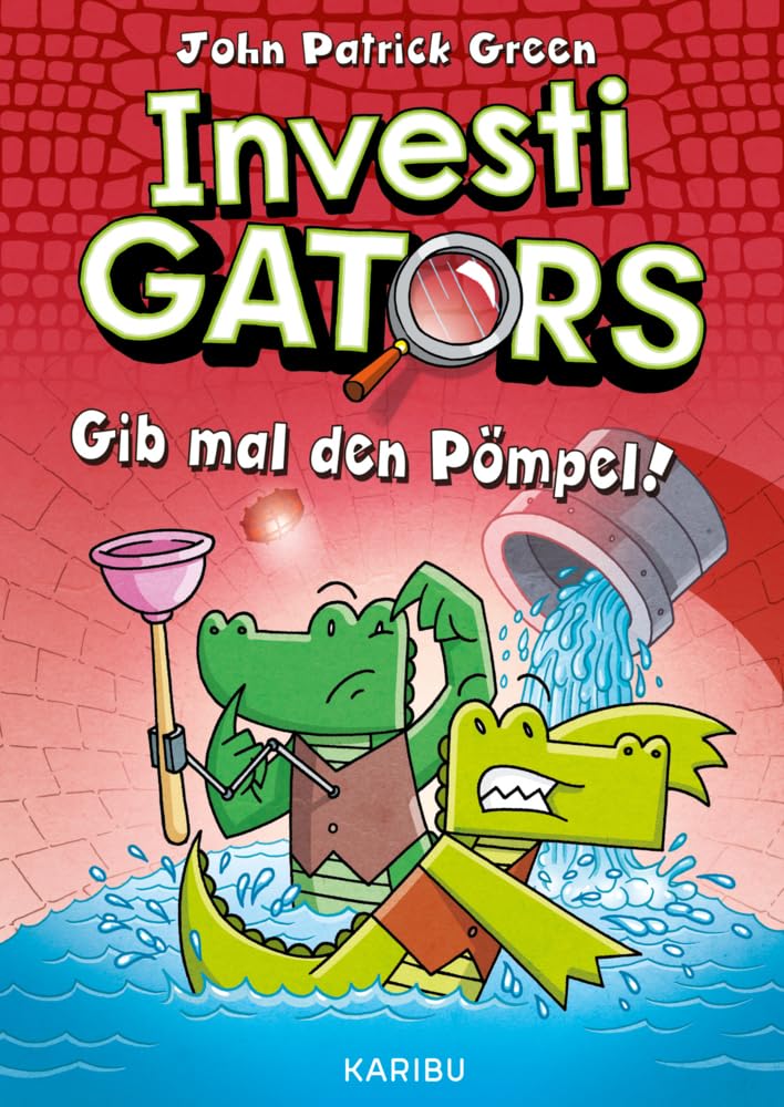 InvestiGators (Band 2) - Gib mal den Pömpel!: Cool, witzig, spannend: Comic-Buch für Kinder ab 8 Jahren